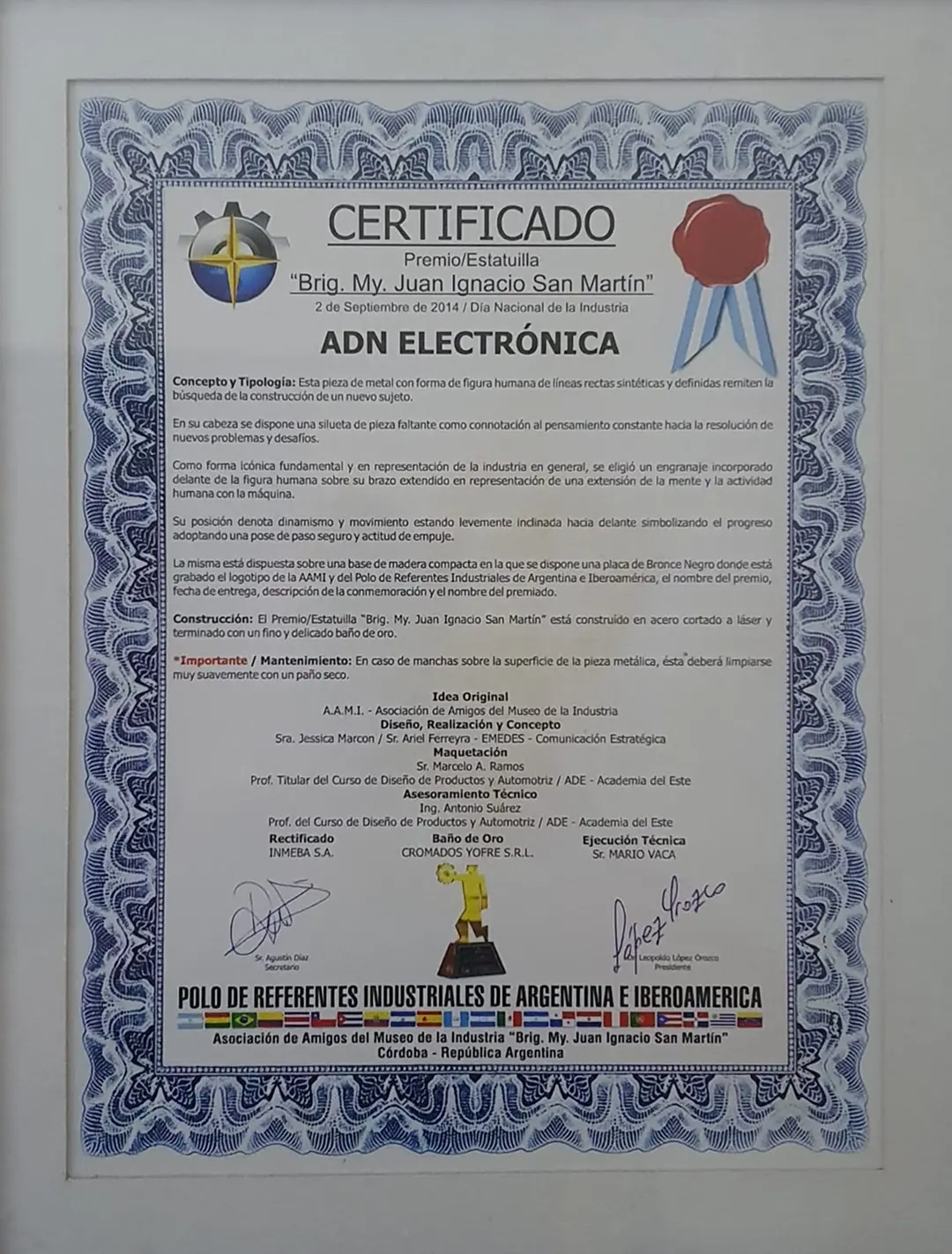 Certificado Polo Referentes